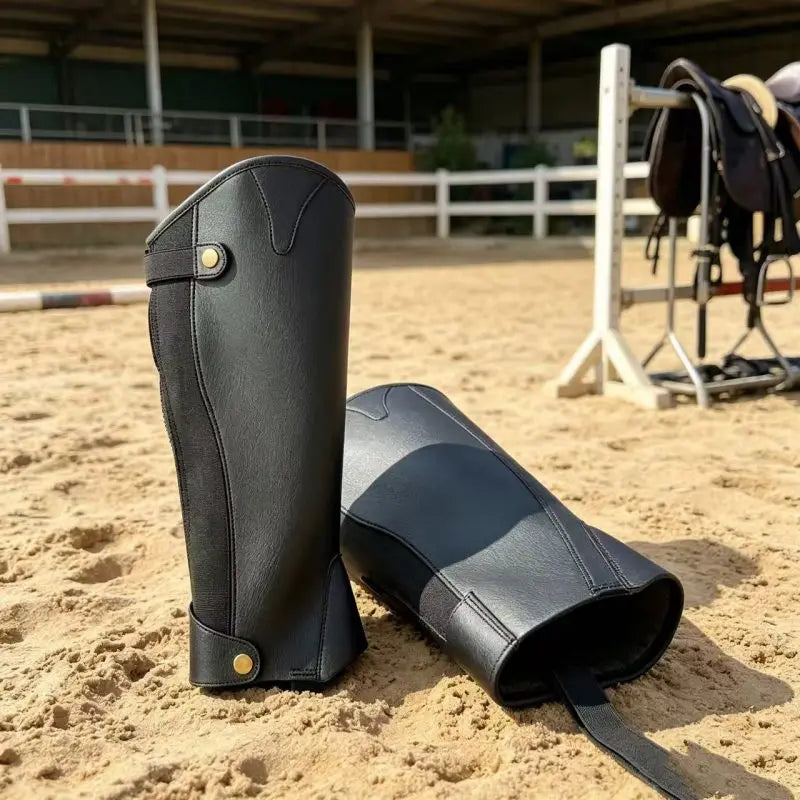 Adult Equestrian Half Chaps Synthetic - ProPawPet.com