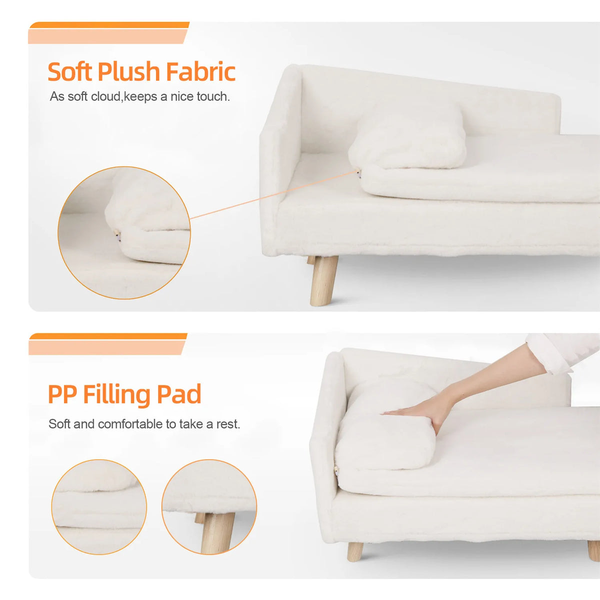 Elevated Pet Bed,Nordic Pet Stool Bed with - ProPawPet.com