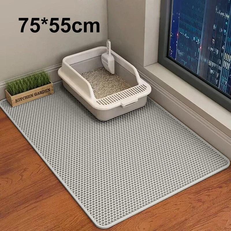 Cat Litter Mat Water Urine Proof 2-layer – 5 Colors