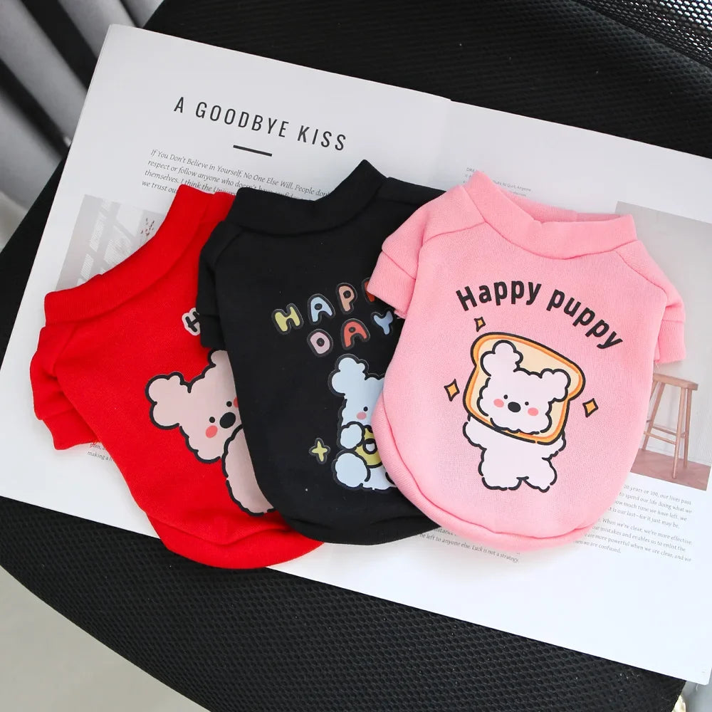 Autumn and winter pet clothes cute little - ProPawPet.com