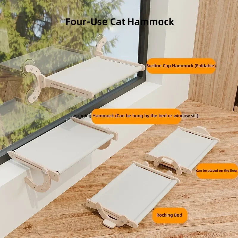 Cat Hanging Bed for Balcony or Window with - ProPawPet.com