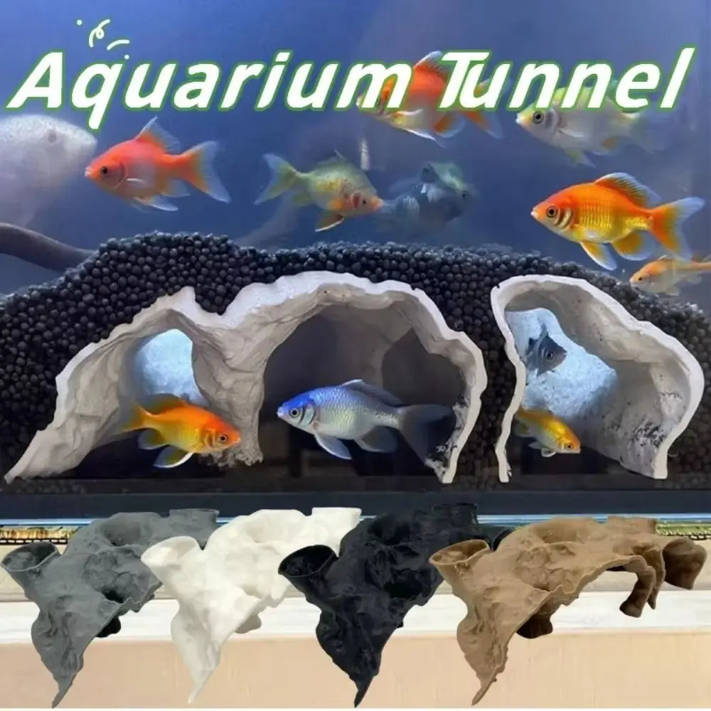 Funny 3D Printing Gravel Tunnel Cave Rest - ProPawPet.com