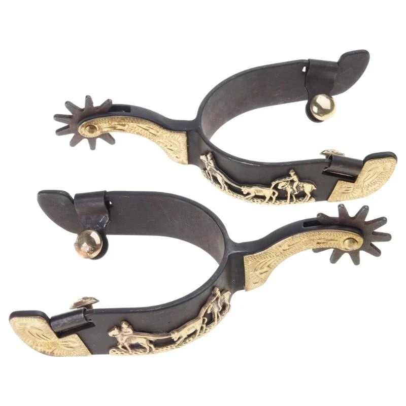 652F Mild Steel Horse Spur Western Cowboy - ProPawPet.com