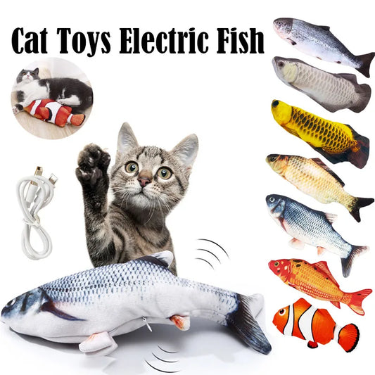 Electric Cat Toy Fish Pet Cat Toys - ProPawPet.com