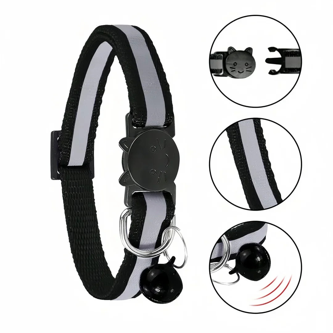 13 Colors Custom Engraved Reflective Cat - ProPawPet.com