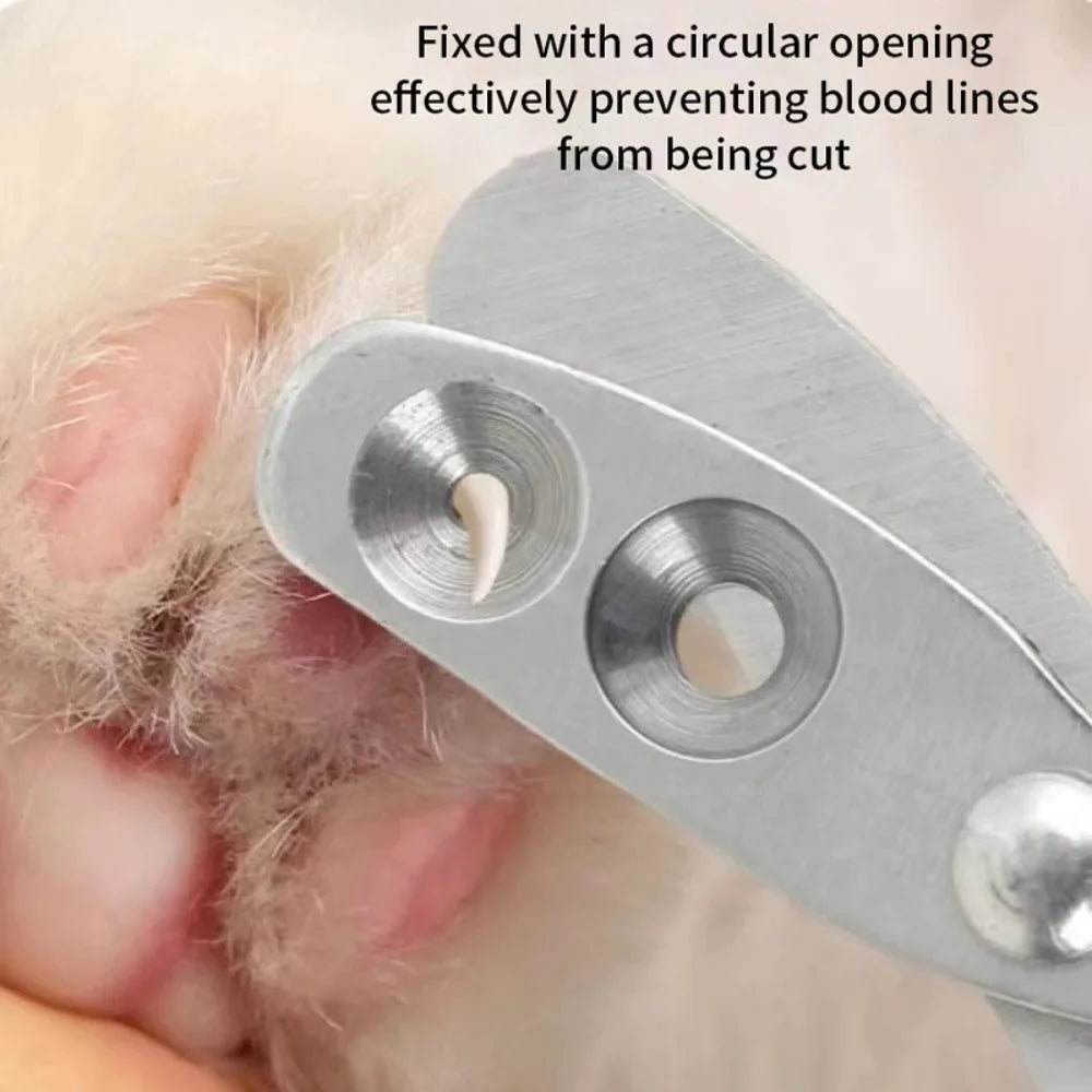 Pet Nail Clipper Scissors Dual‑Hole Design - ProPawPet.com