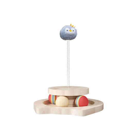 Wooden Cat Toys Interactive Playing Game - ProPawPet.com