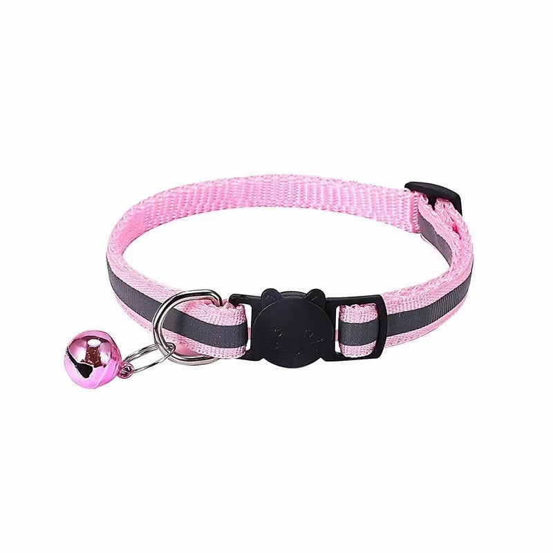 Cartoon Cat Head Reflective Pet Collar - ProPawPet.com