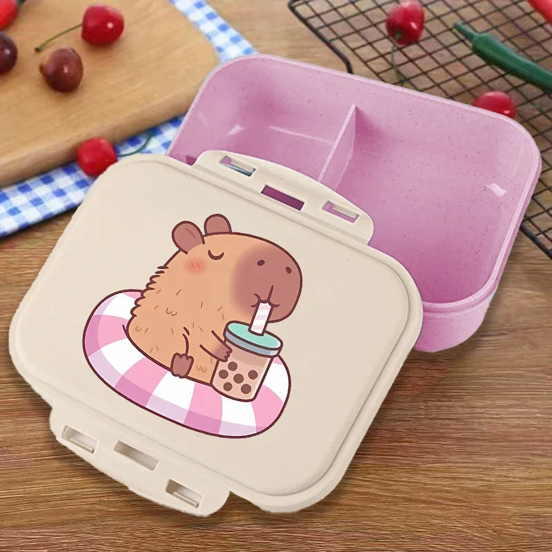 Capybara Bento Lunch Box Anime Animals - ProPawPet.com