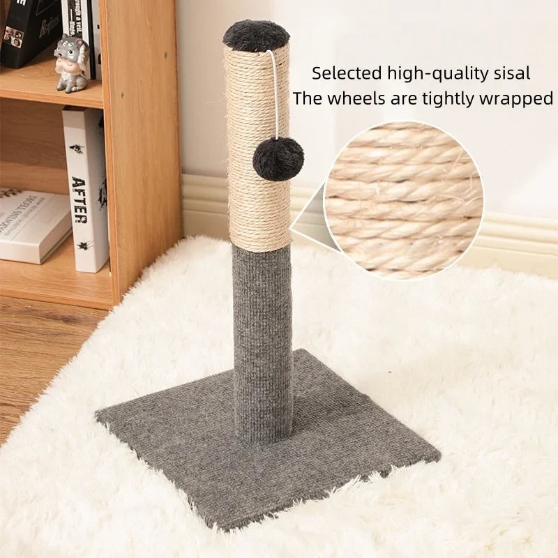 Vertical Sisal Cat Scratcher, Wear-resistant - ProPawPet.com