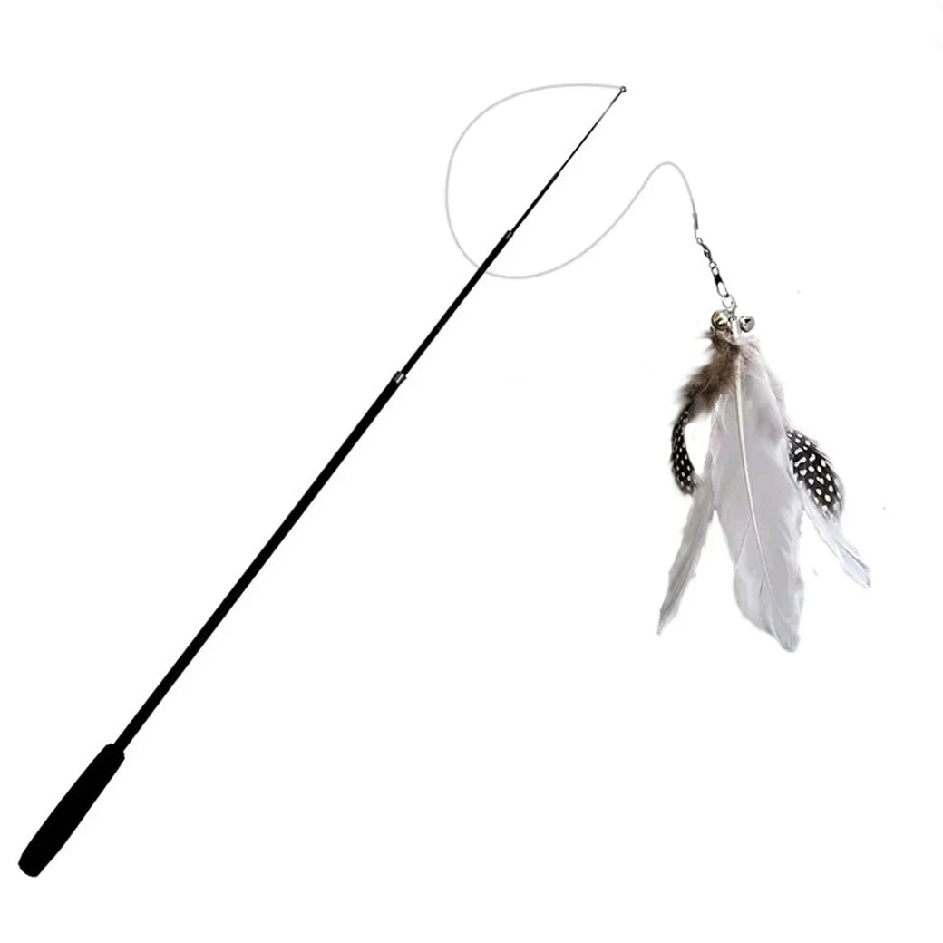 1.8m Extendable Cat Teaser – Interactive & Puzzle Cat Toys