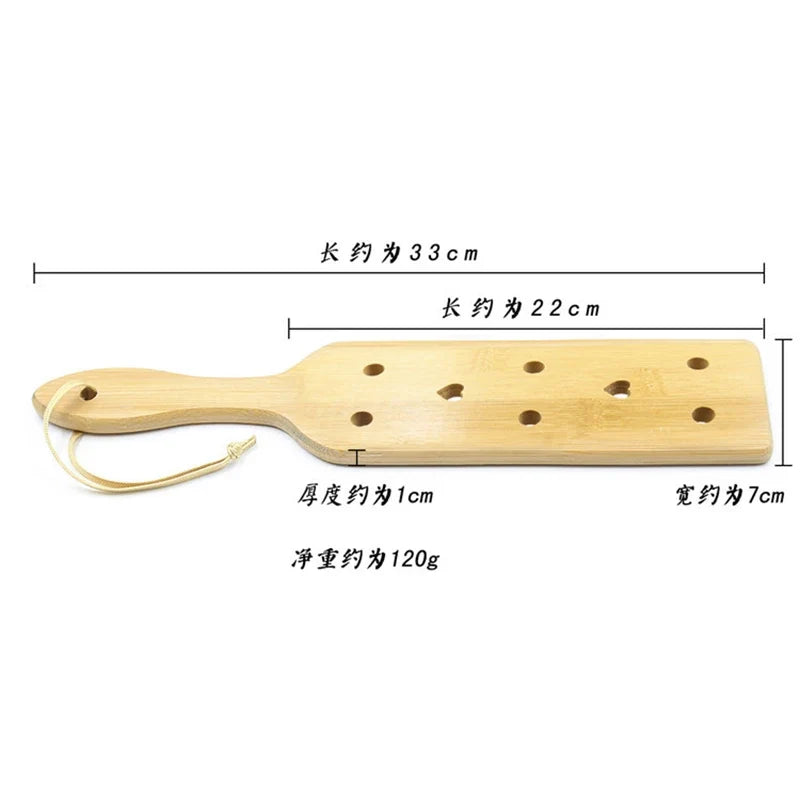 Natural Bamboo Paddle Riding Crops Flogger Horsewhips Spikes 0 – Horse Supplies