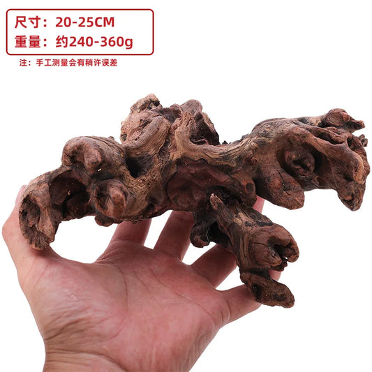 Realistic Wooden Aquarium Decoration Natural - ProPawPet.com