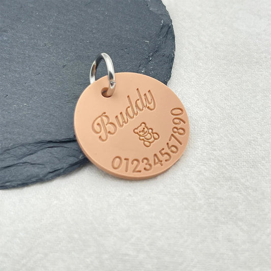 New Customized Silicone Pet Anti-lost ID Tag - ProPawPet.com