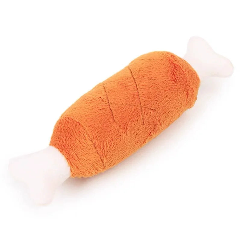 Dog Plush Doll Squeaky Toy Bite Resistant - ProPawPet.com