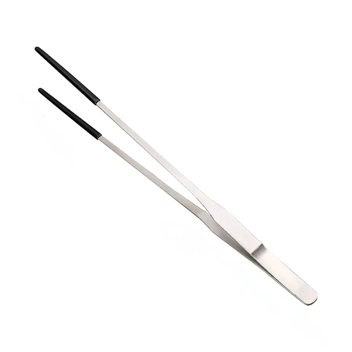 Rubber Safe Bite-proof Feeding Tweezers Stainless Steel – 3 Colors
