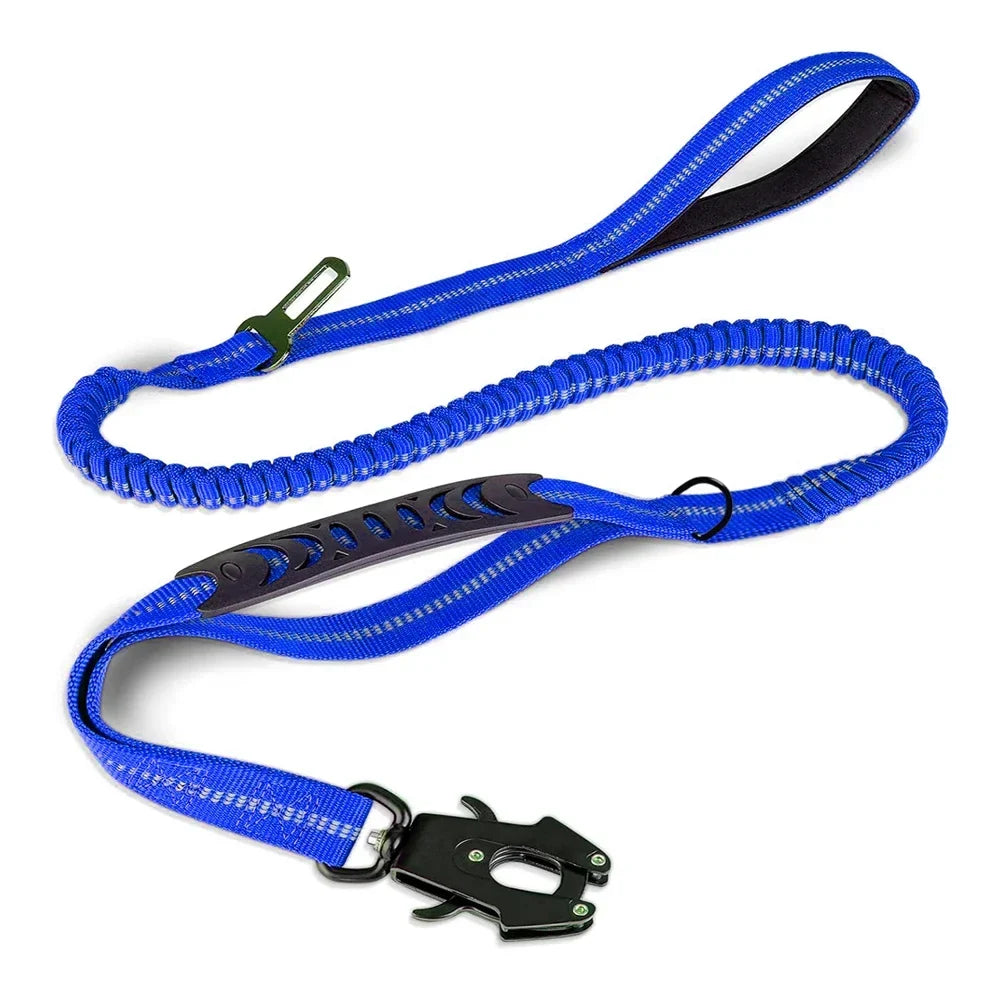 Reflective Shock Absorbing Pet Leashes – 9 Colors