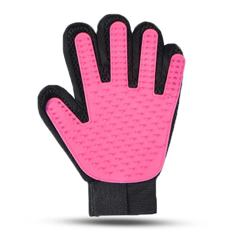 Durable Dog & Cat Hair Removal Gloves Pet Beauty Cleaning Brush