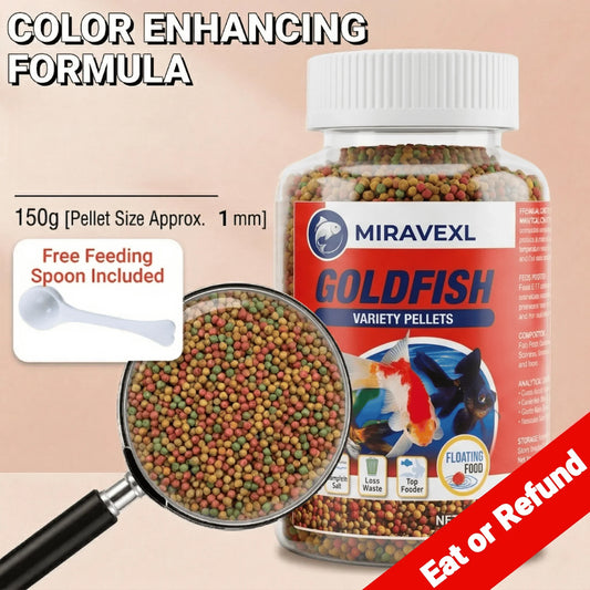 1MM Floating Goldfish Food Pellets Koi Pond - ProPawPet.com