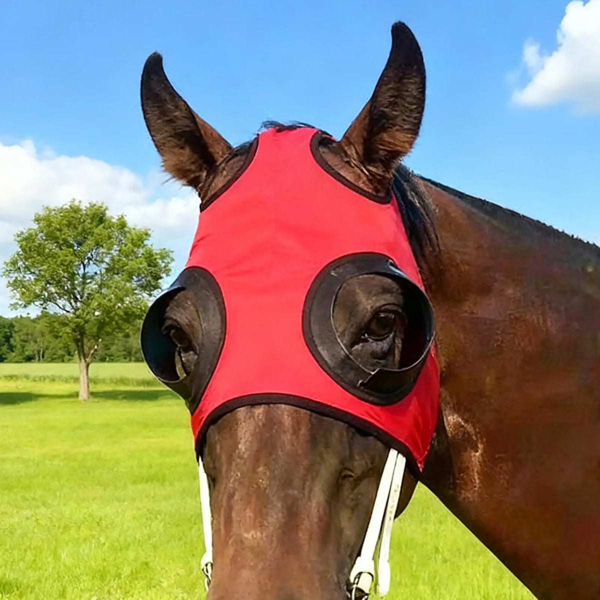 Horse Blinkers with Breathable Mesh Anti - ProPawPet.com