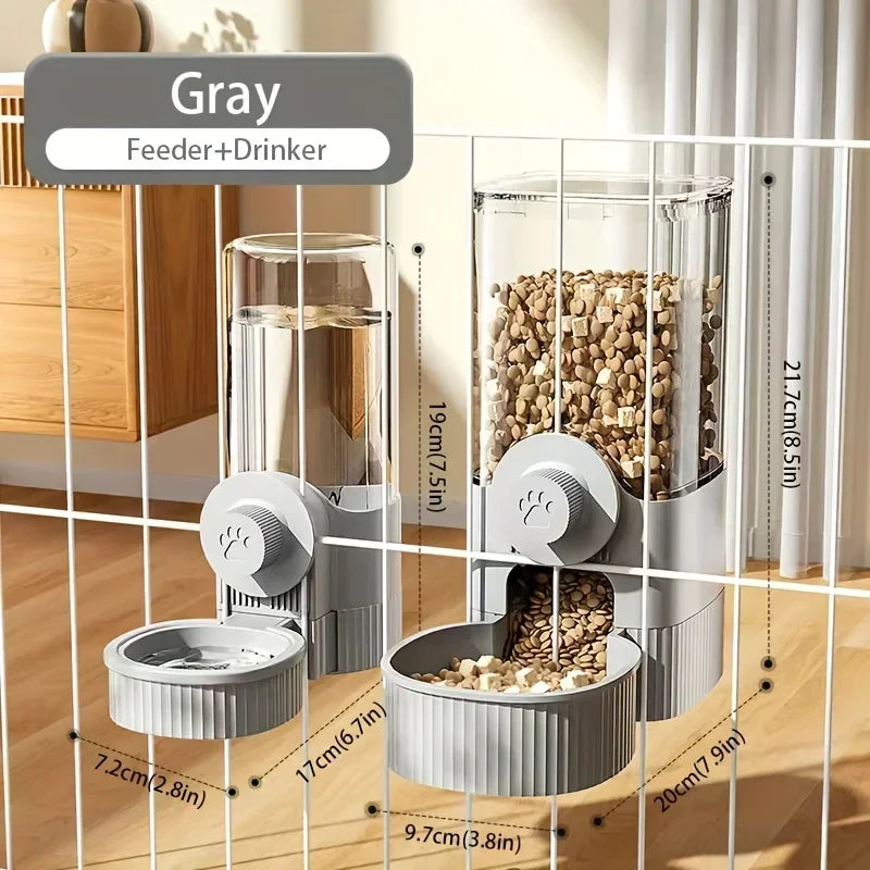 Hanging Cat & Dog Automatic Food Feeder – Cat Supplies