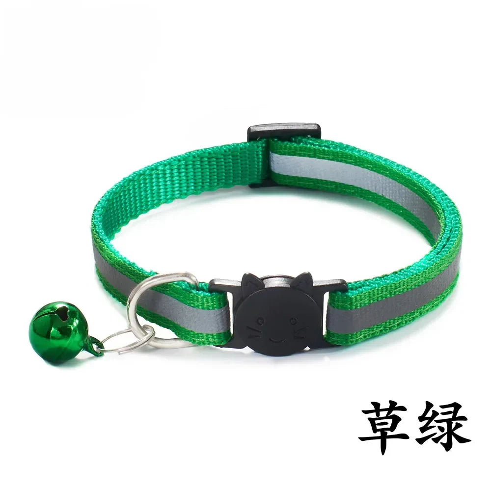 Reflective Breakaway Cat Collars with Bells - ProPawPet.com