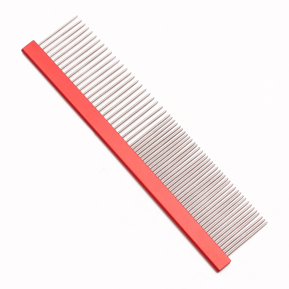 Puppy Grooming Comb Aluminum Handle Pink - ProPawPet.com