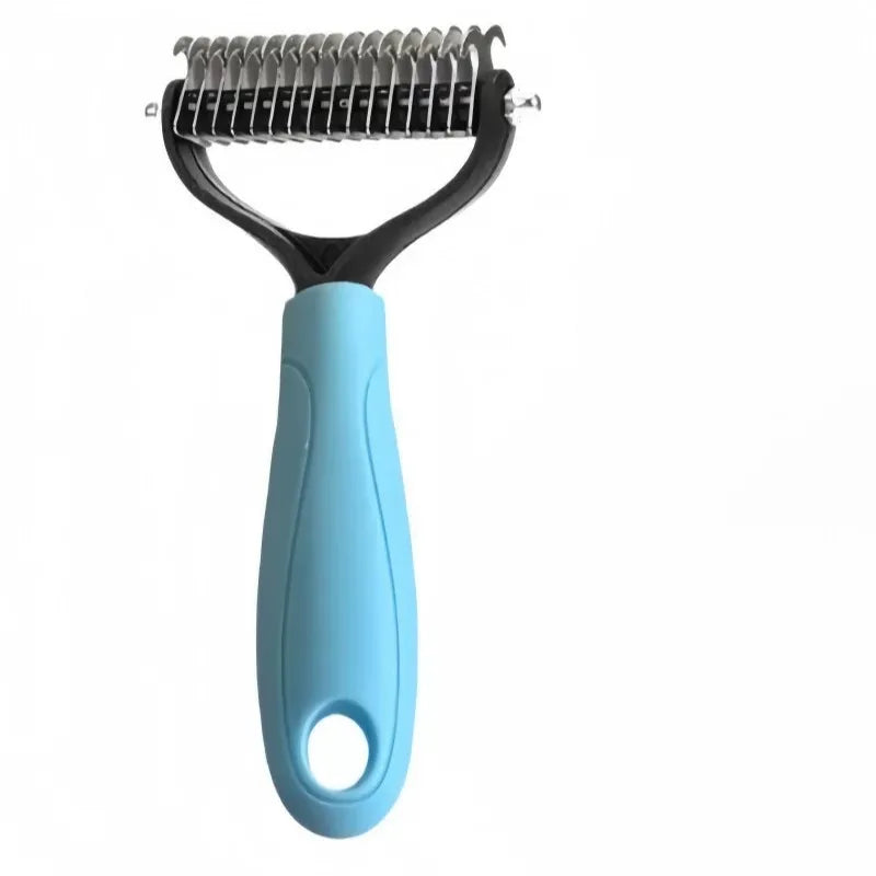 Pet Hair Removal Comb Brush Safe Skin Friendly Knot Opening – Dog Supplies