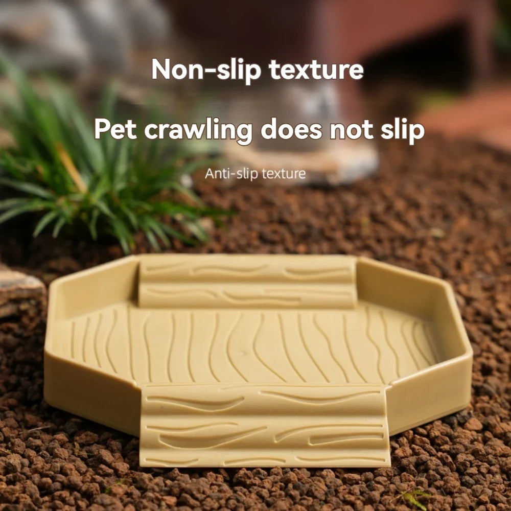 Yellow Edge Turtle Bath Basin Half Water - ProPawPet.com