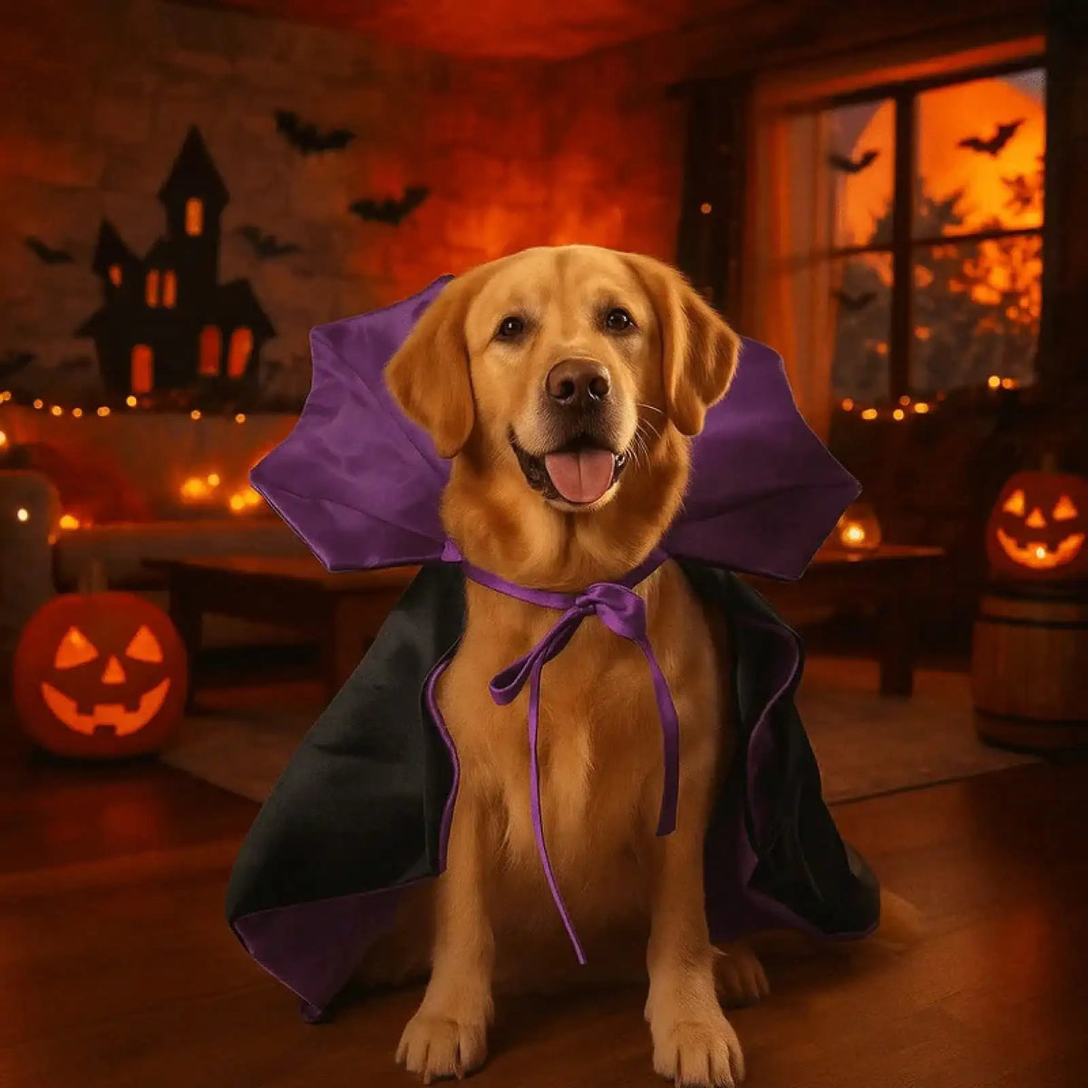 Stand-Collar Halloween Pet Costume - ProPawPet.com