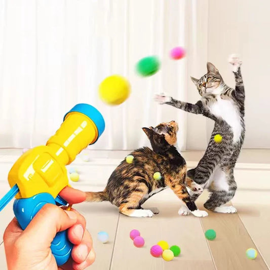 Cat Plush Interactive Launch Training Toy - ProPawPet.com