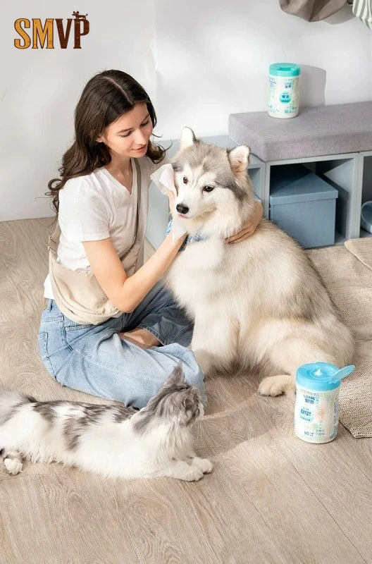 All-in-One Pet Cleaning Wipes Multi Purpose - ProPawPet.com