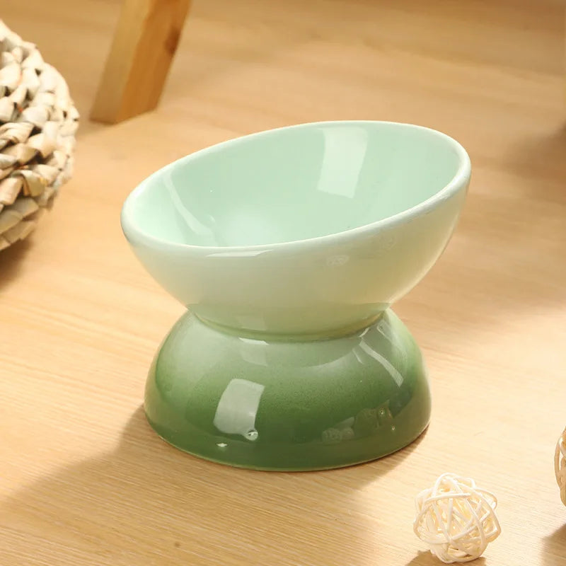 Ceramic Elevated Cat Bowls – Cat Supplies