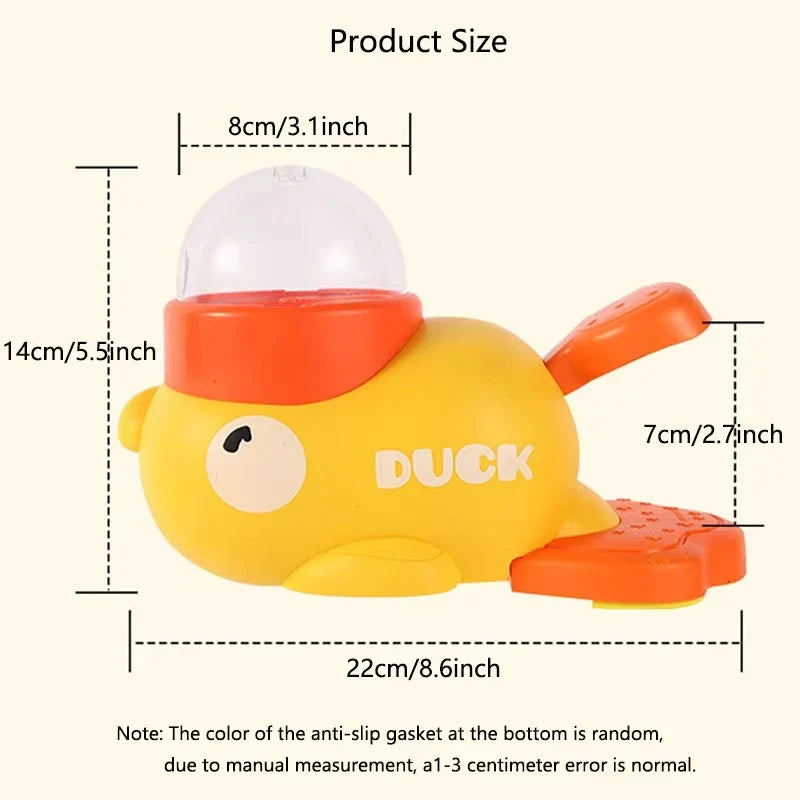 Dog & Cat Feeder Yellow Duck Leaker Toy – Dog Supplies