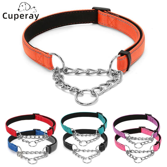 Stainless Steel Chain Martingale Collar - - ProPawPet.com