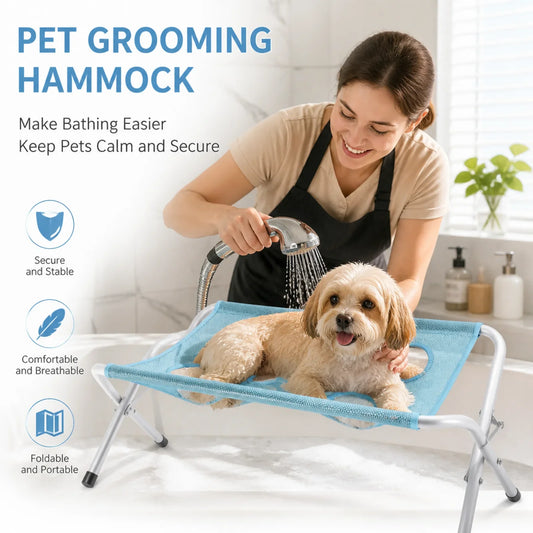Foldable Bath Stand Quick-Dry Pet Grooming - ProPawPet.com