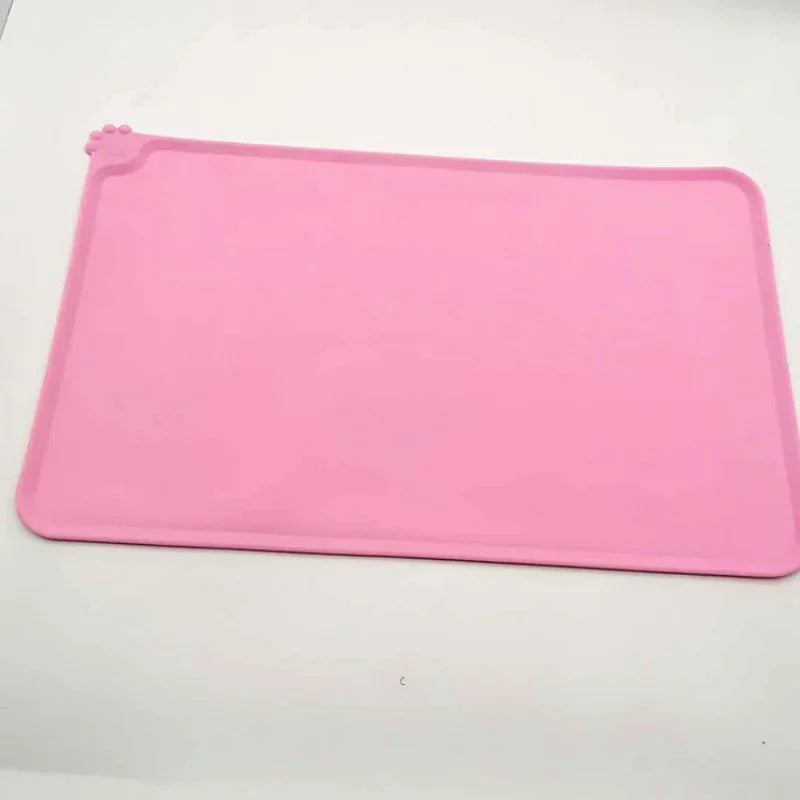 Pet Supplies Silicone Dog Bowl Mat with High Lips Non Stick – Dog Supplies