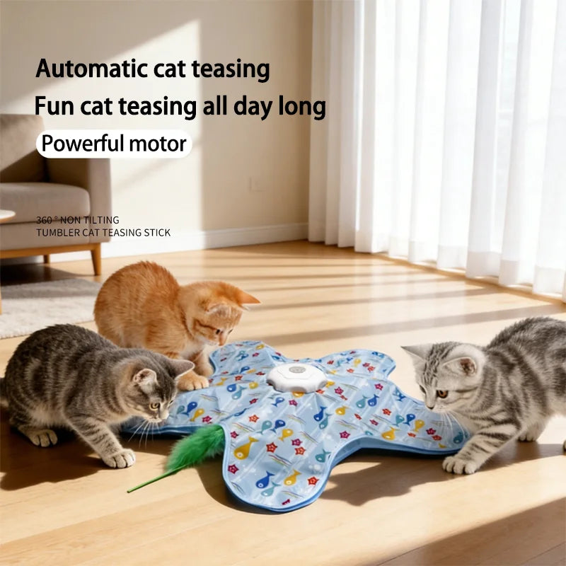 Cat Hunting Hood Toy Automatic Turntable Cat - ProPawPet.com