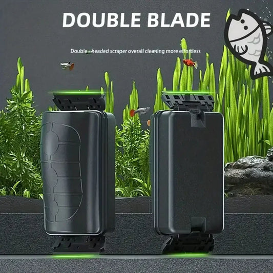 Double Blade Magnetic Aquarium Brush - - ProPawPet.com