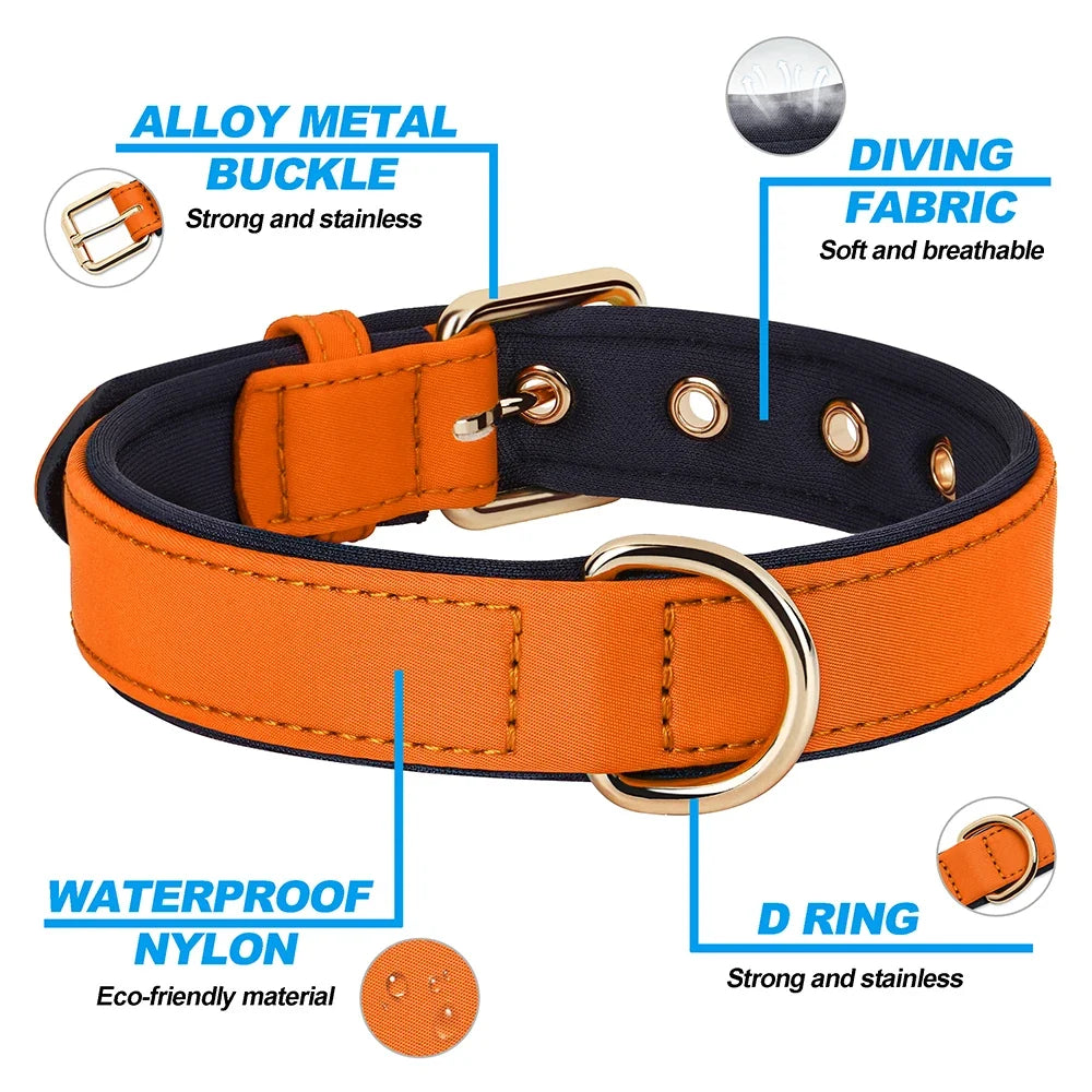 8 Colors Dog Collar Waterproof Nylon Dog - ProPawPet.com