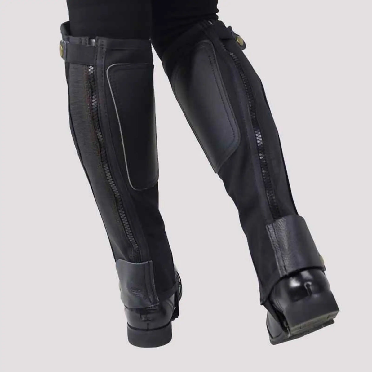 Canvas Equestrian Half Chaps Side Zipper - ProPawPet.com