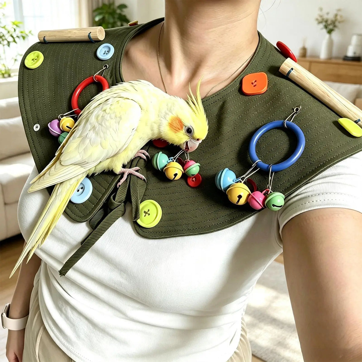 Parrot Bird Shoulder Shawl Anti Bite Anti - ProPawPet.com