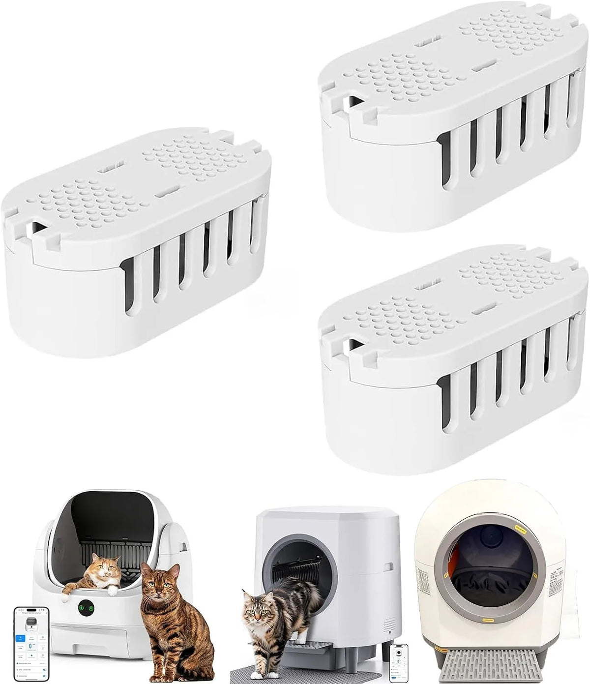 1/3pcs Smart Cat Litter Box Deodorizers - ProPawPet.com