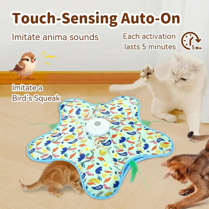 Cat Hunting Hood Toy Automatic Turntable Cat - ProPawPet.com