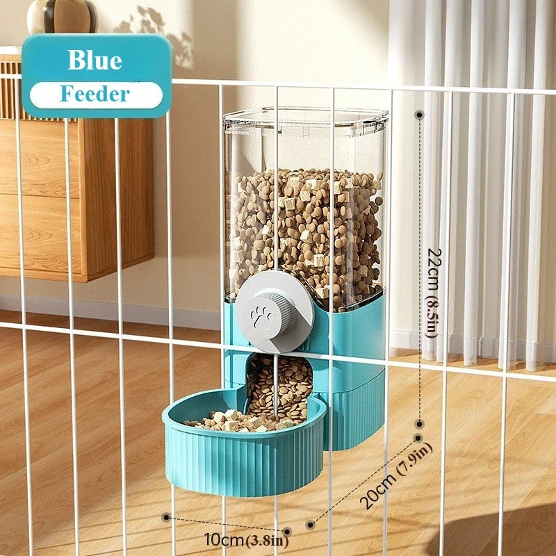 Hanging Cat & Dog Automatic Food Feeder – Cat Supplies