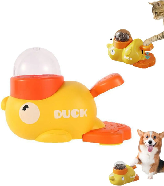 2-in-1 Duck-Shaped Interactive Slow Feeder - ProPawPet.com