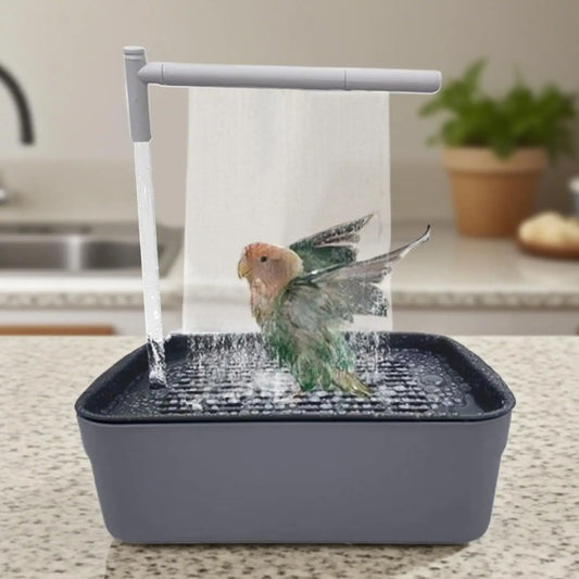 Parrot Bath Automatic Bird Bath Parrot - ProPawPet.com