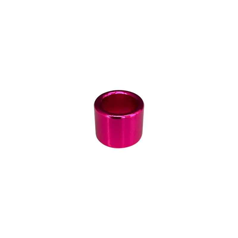 ID 8mm Height 9mm 6 Colors Straight Unnumbered Aluminum Pigeon for Birds