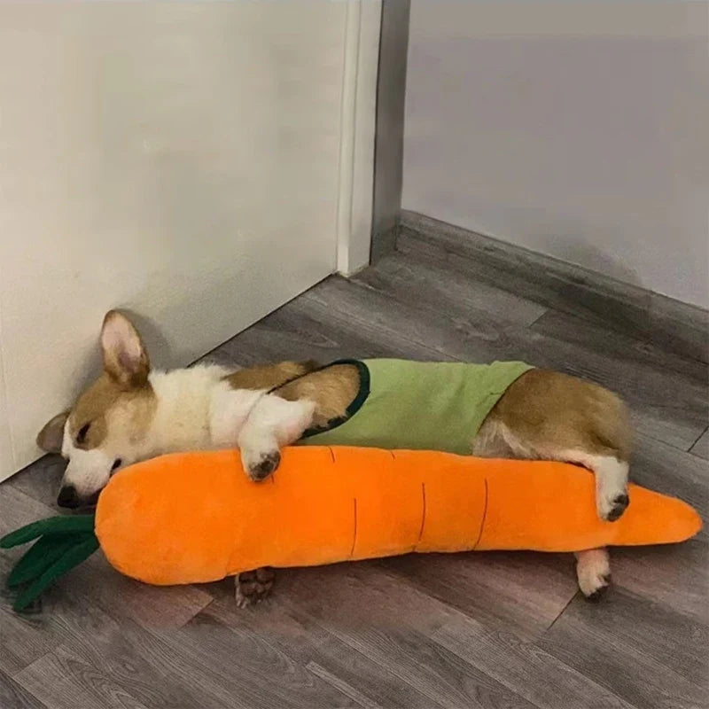 Dog Toy Pet Carrot Plush Toy Vegetable Chew - ProPawPet.com