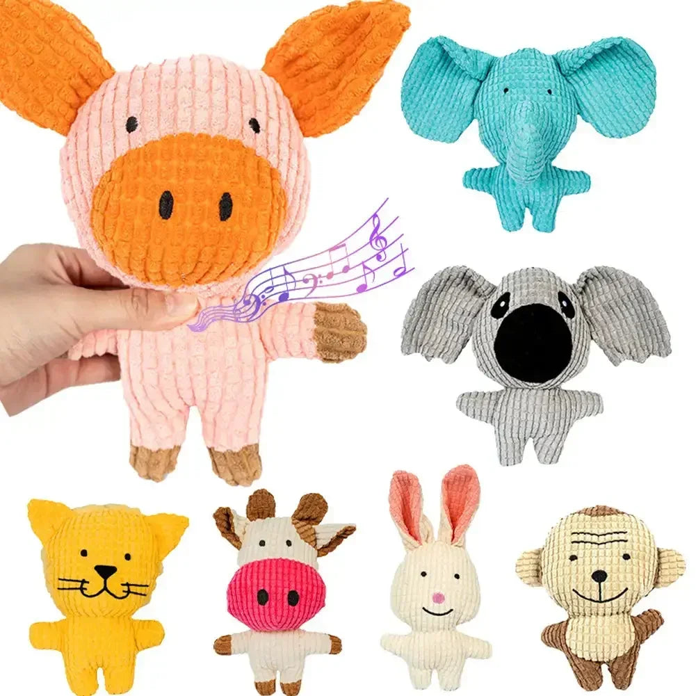 Plush Dog Toys Corduroy for Small Medium - ProPawPet.com